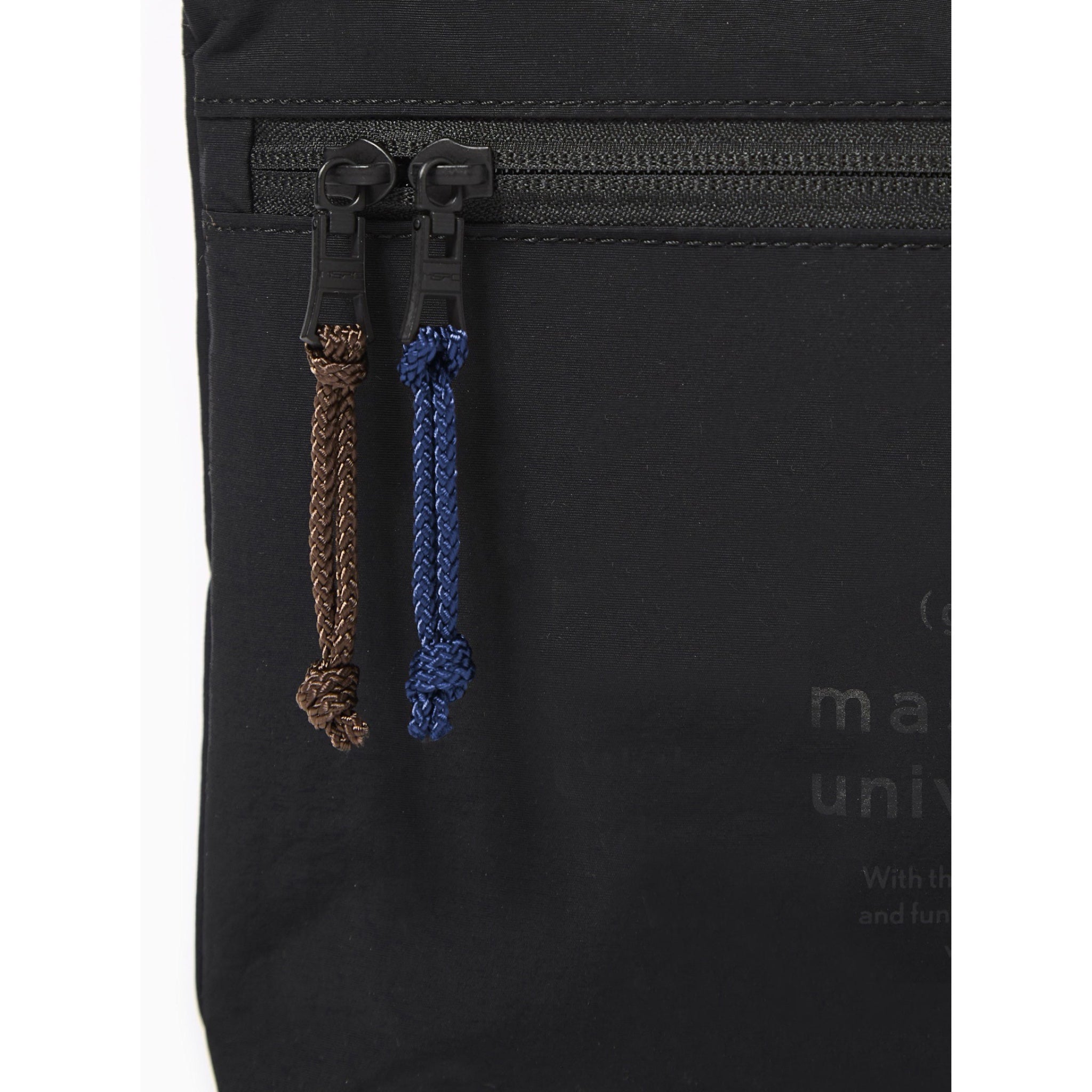 master-piece x Universal Works Canvas Sacoche black