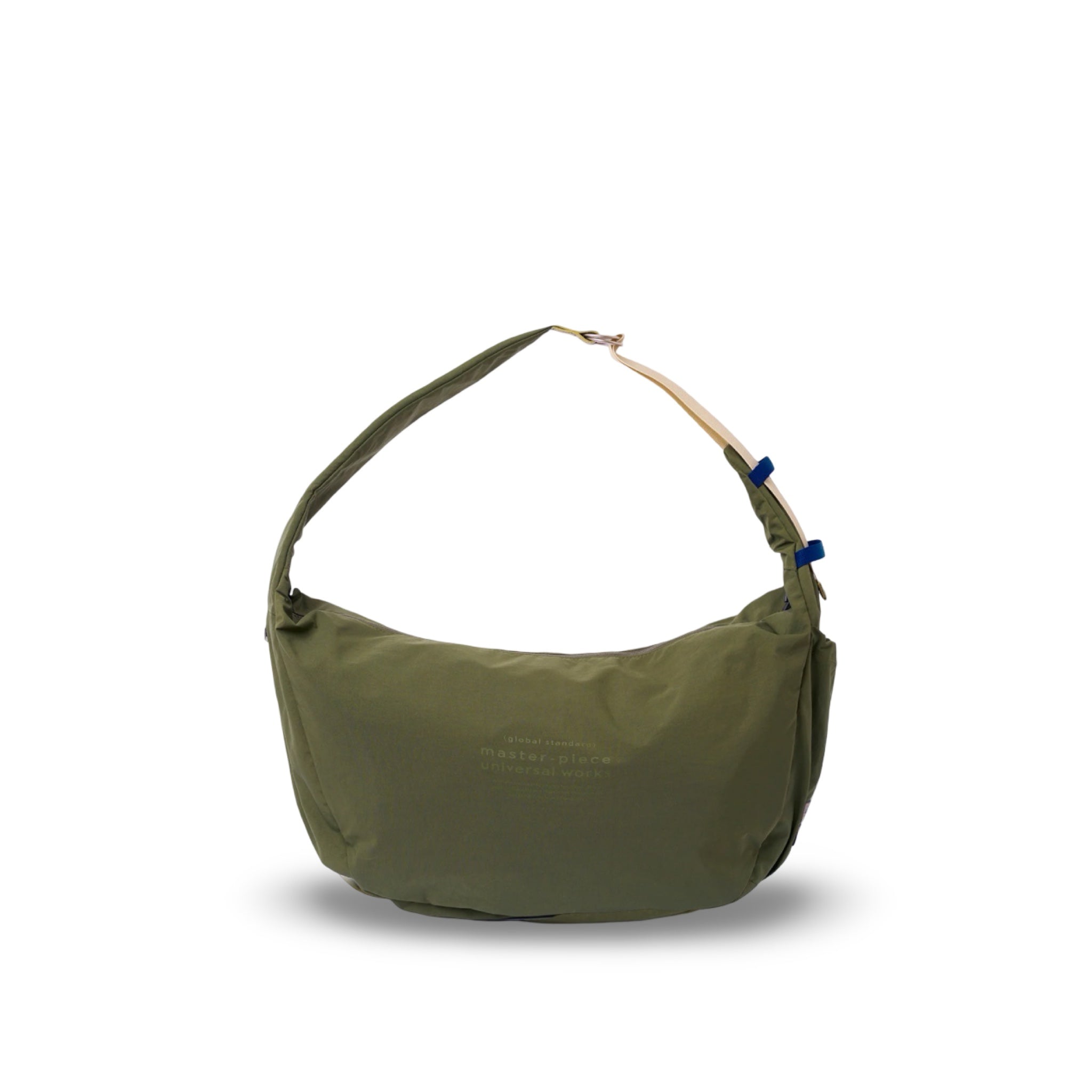 master-piece x Universal Works Shoulder Bag M olive – trueffelschwein