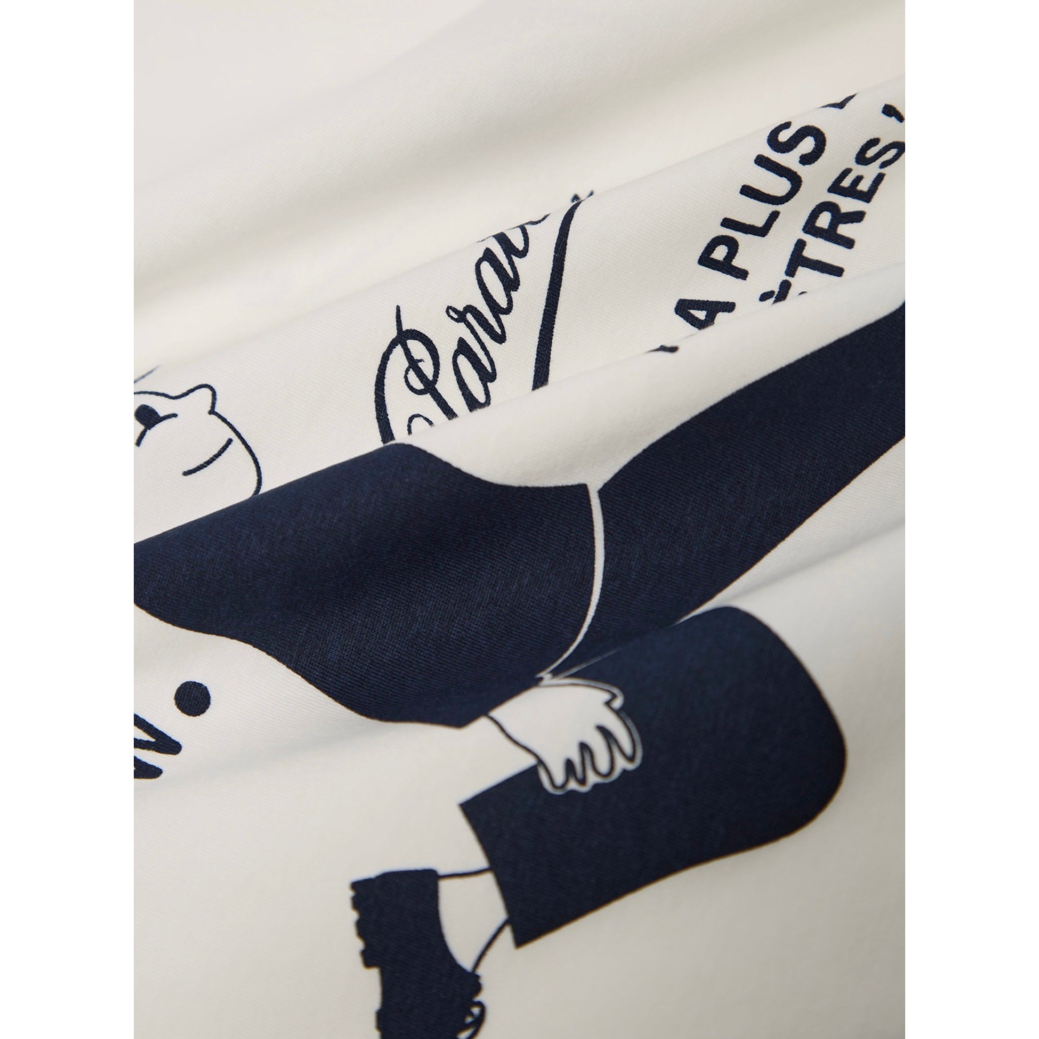 Paraboot x Universal Works Single Jersey Print Tee ecru
