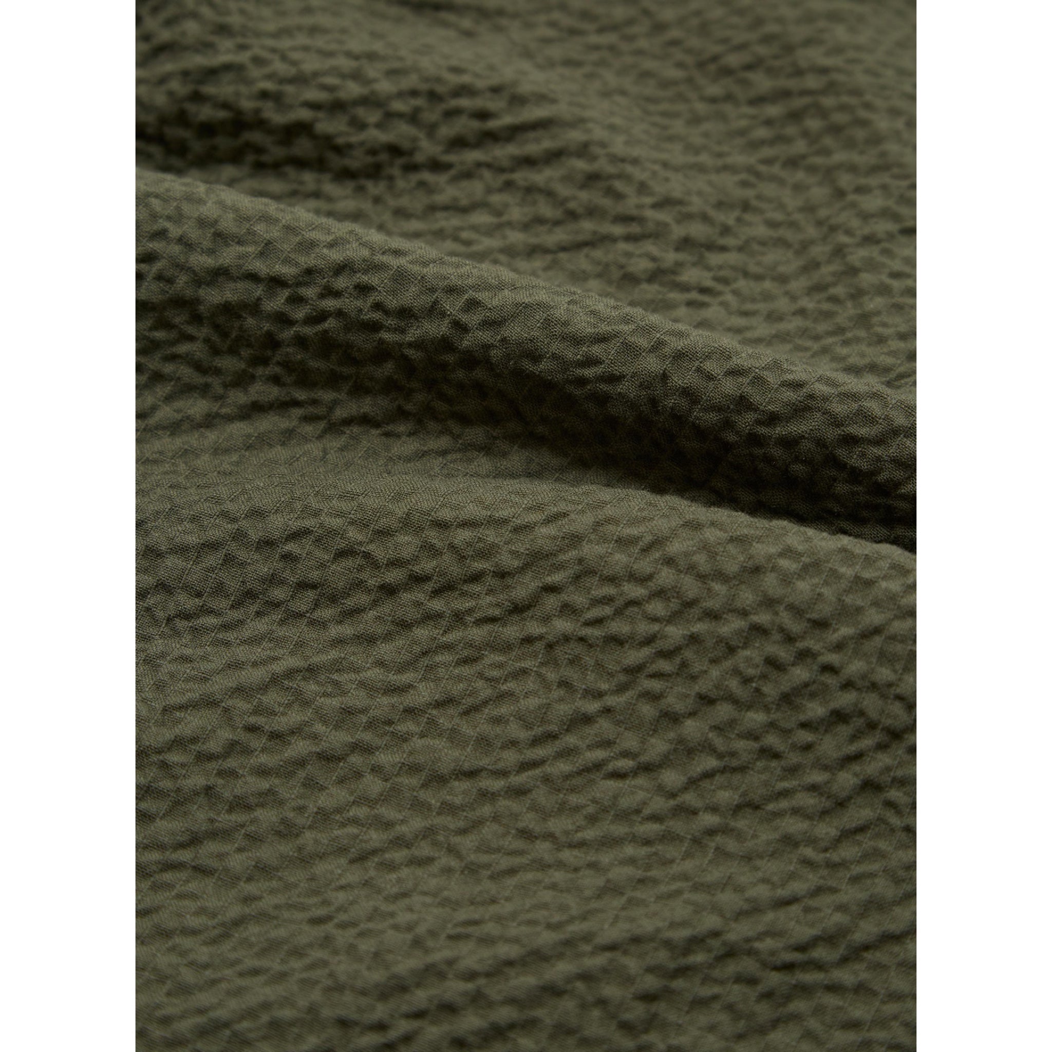 Universal Works Military Chino Merida Seersucker olive