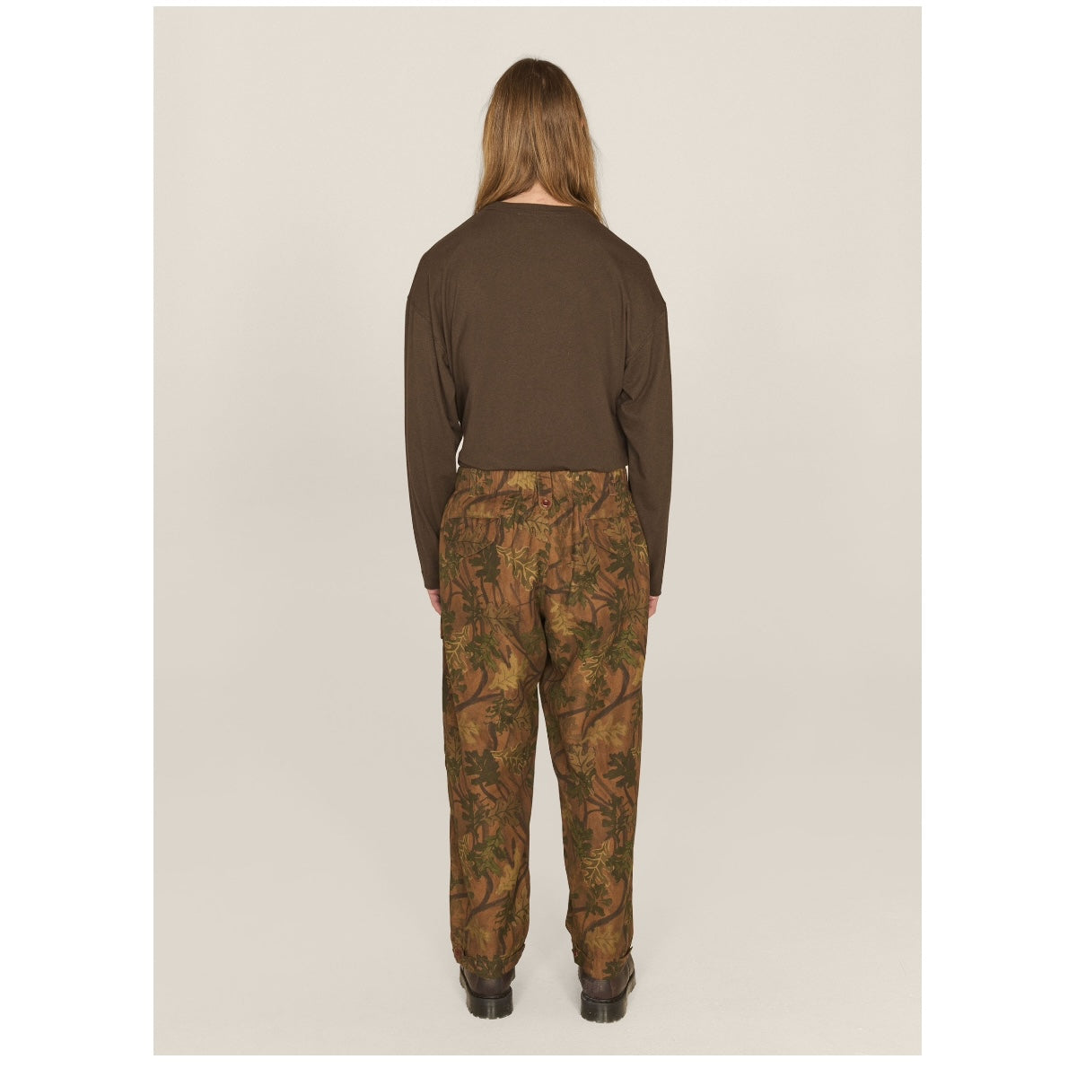 YMC Military Trousers brown multi