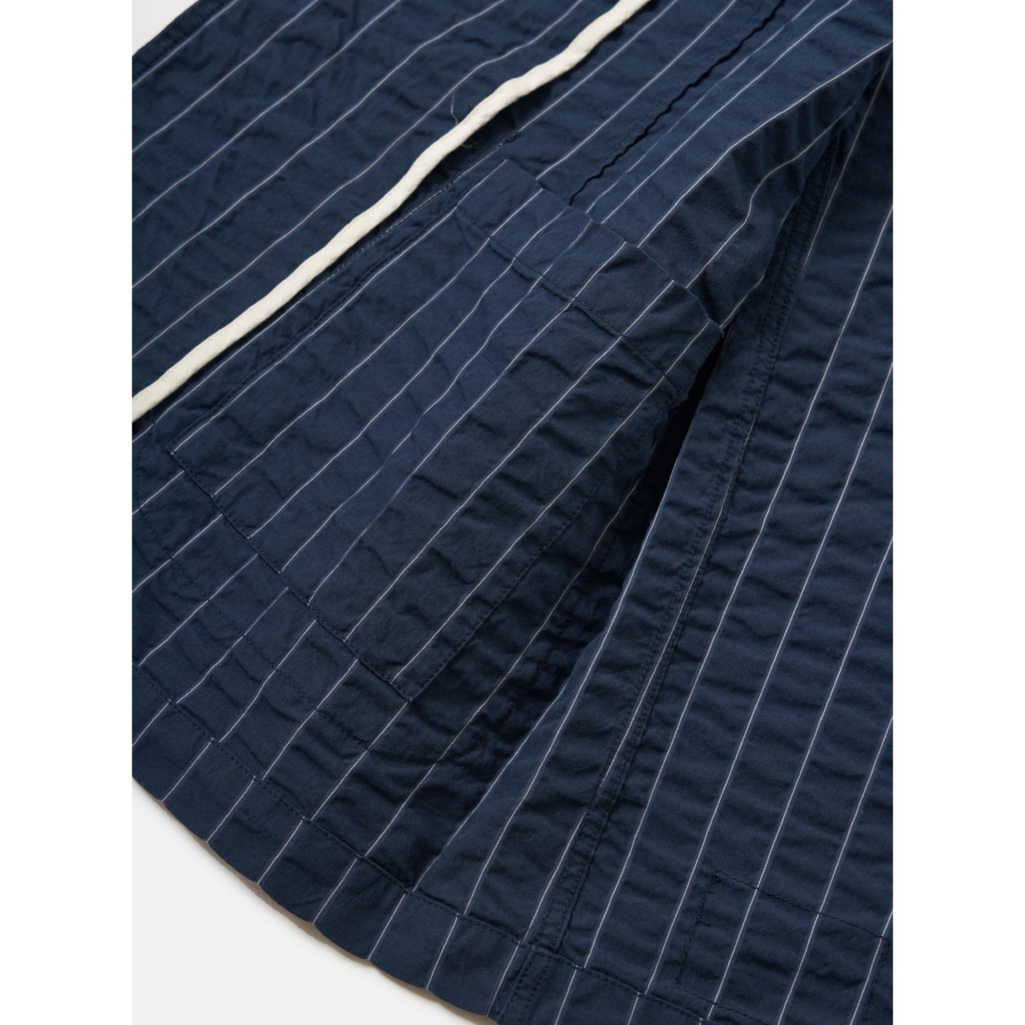 Universal Works Two Button Jacket Chester Stripe navy