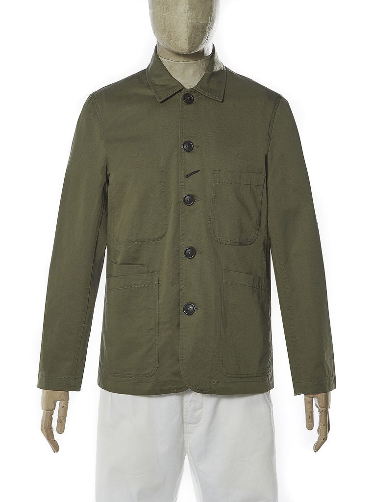 Universal Works Bakers Jacke Twill Light Olive