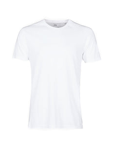 Buntes Standard-klassisches T-Shirt optisches Weiß