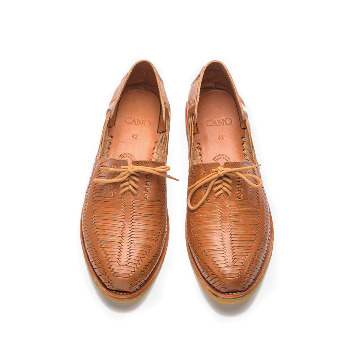Cano Benito Huarache Naturkrepp Cognac