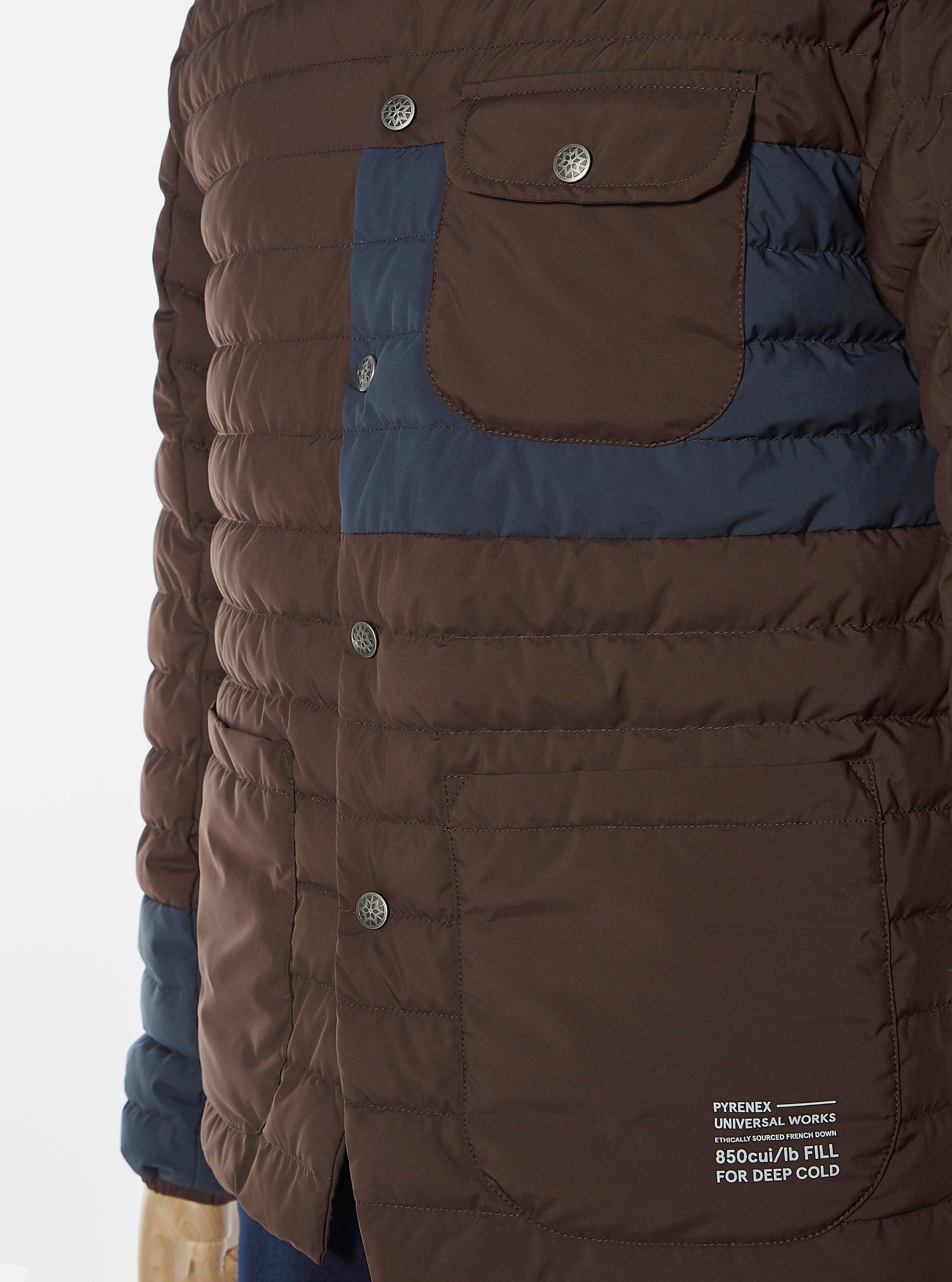 Universal arbeitet nach Overshirt-Siegel braun HMO56C