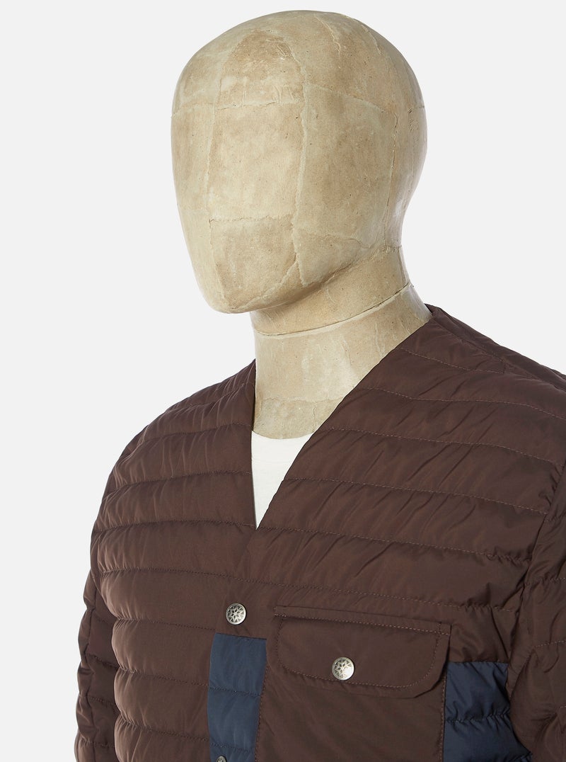 Universal arbeitet nach Overshirt-Siegel braun HMO56C