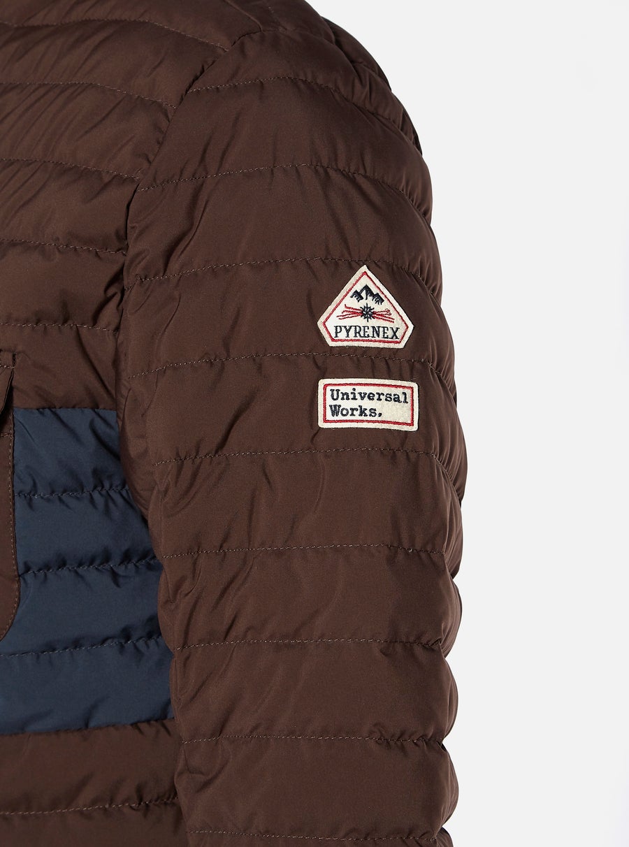 Universal arbeitet nach Overshirt-Siegel braun HMO56C