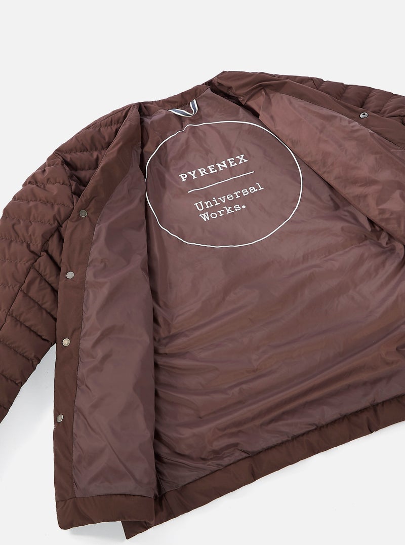 Universal arbeitet nach Overshirt-Siegel braun HMO56C