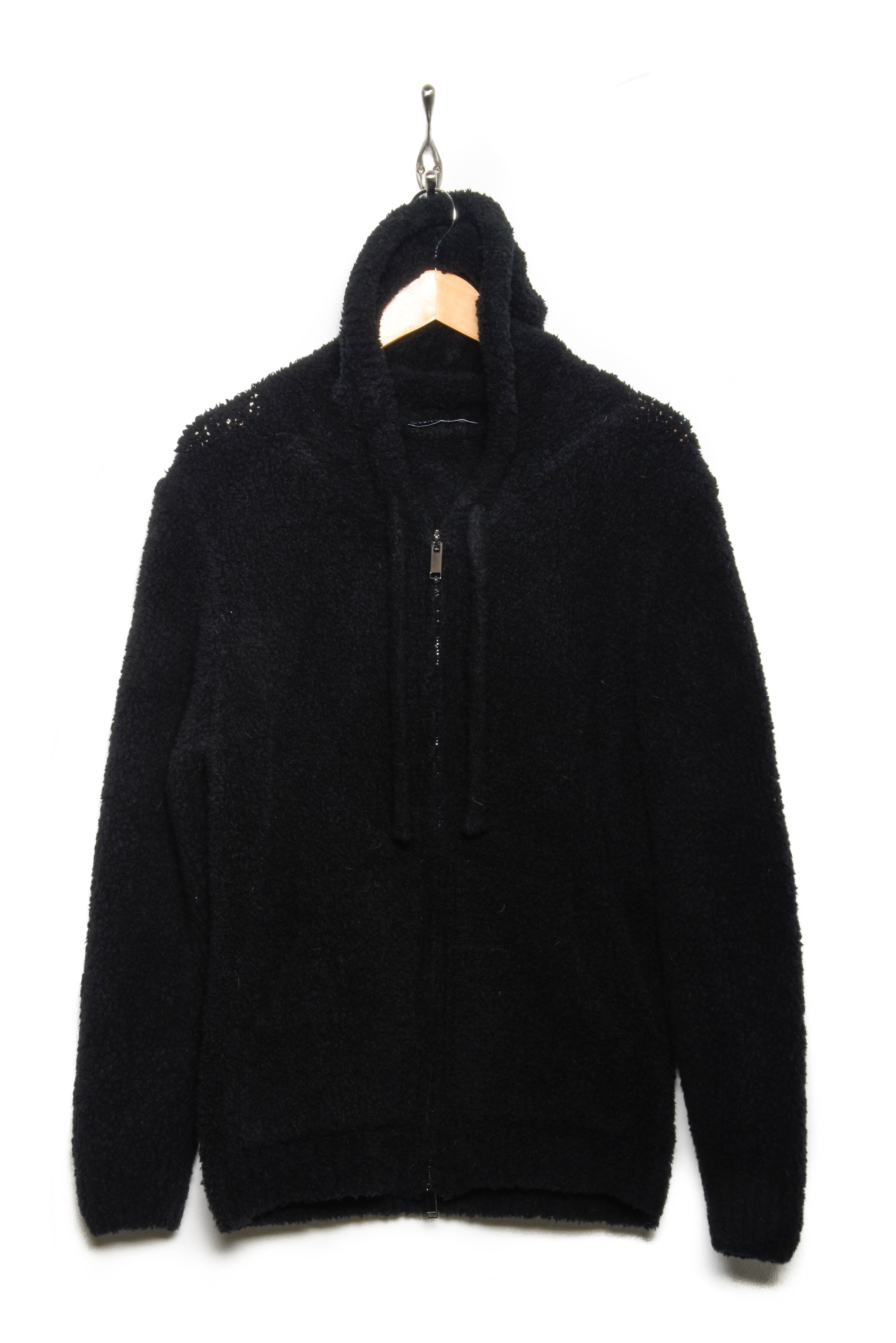 Daniele Fiesoli zip hoodie black