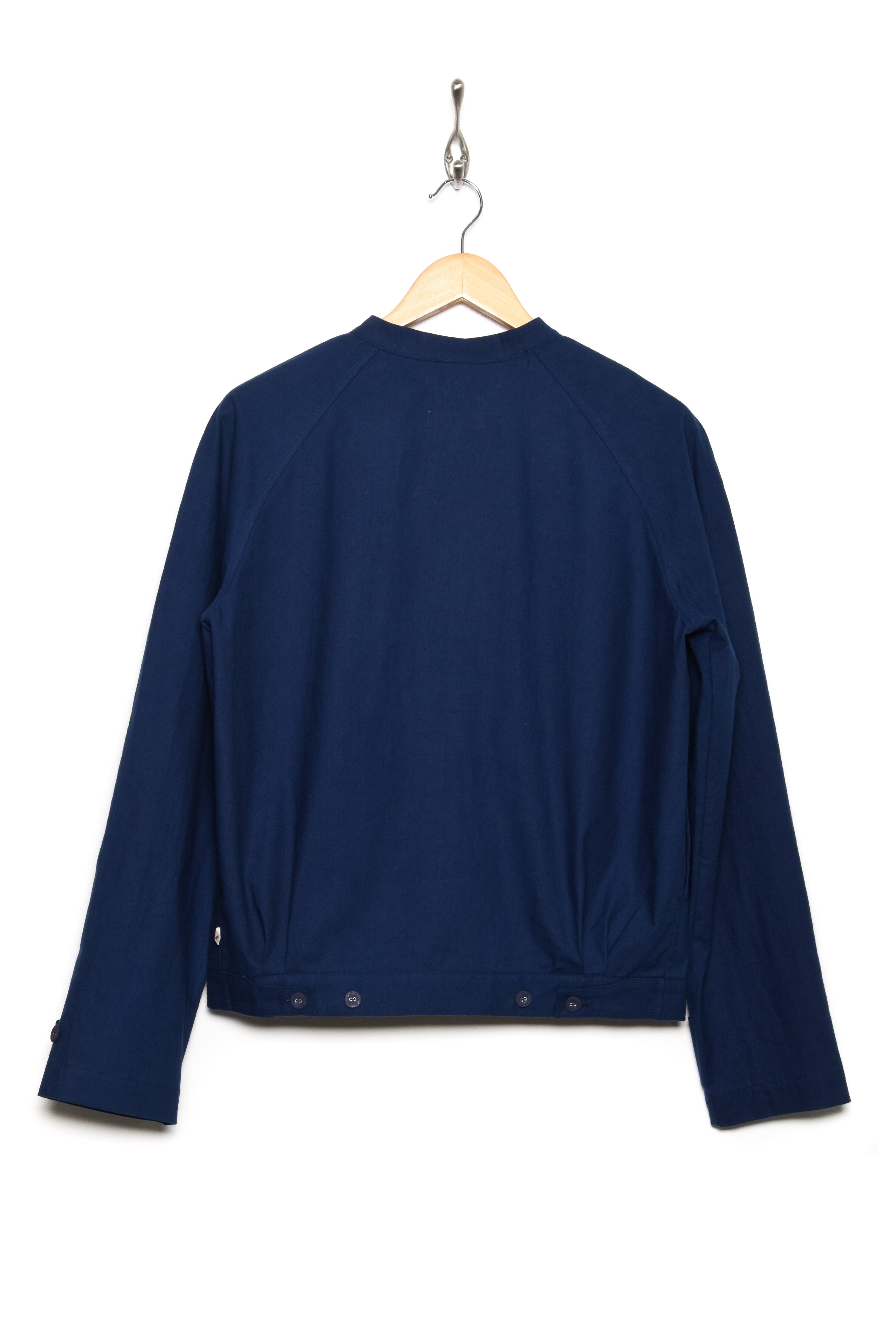 Frank Lederbomber Baltic Blau gefärbt