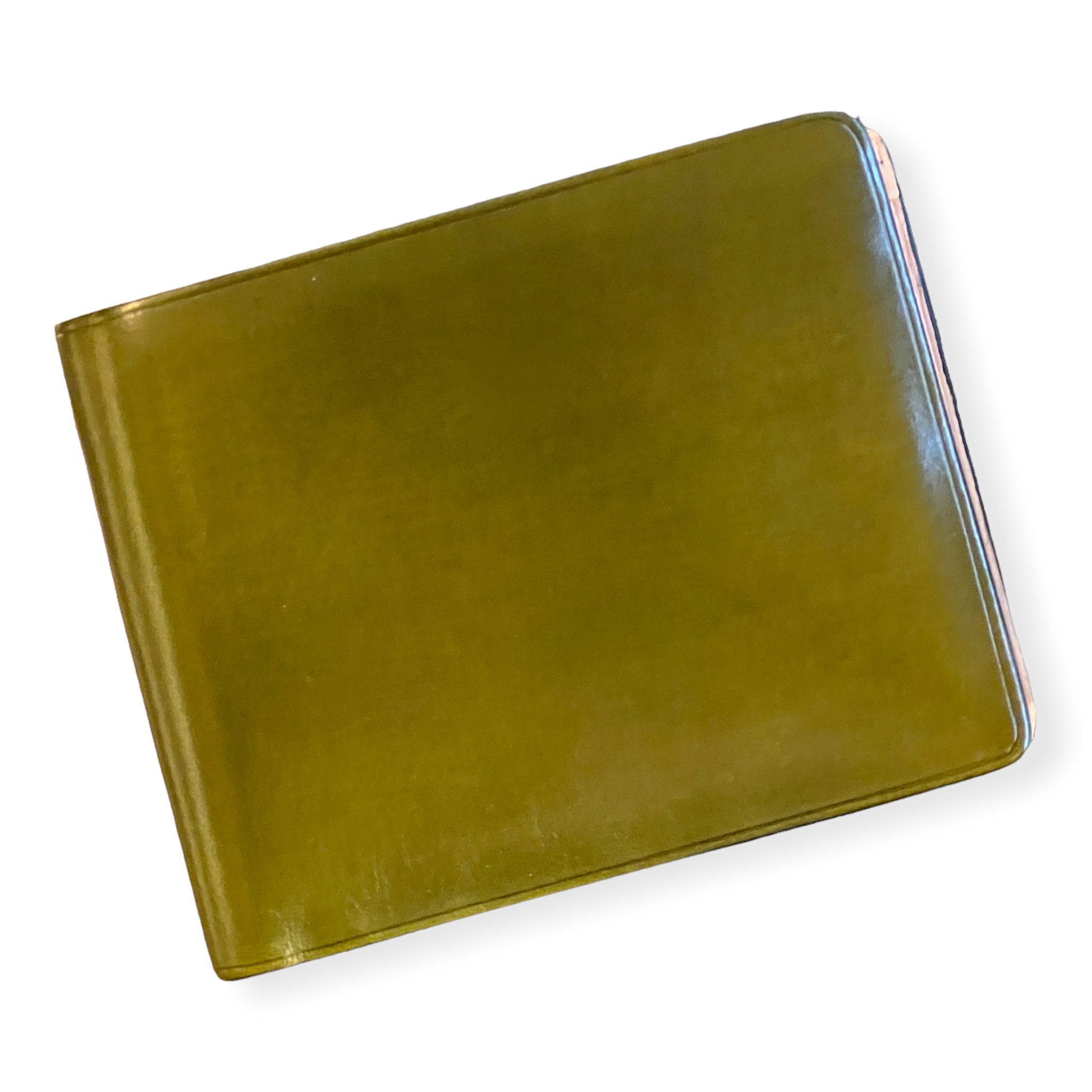 Il Bussetto Bi-fold Wallet with Coin Pocket pesto