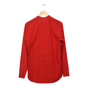 Frank Leder Bedsheet Shirt red