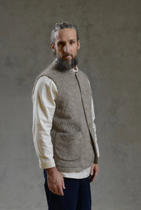 Workhouse County Gilet mohair