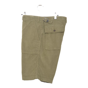 Universal Works Fatigue Short Summer Cord bright olive P26021