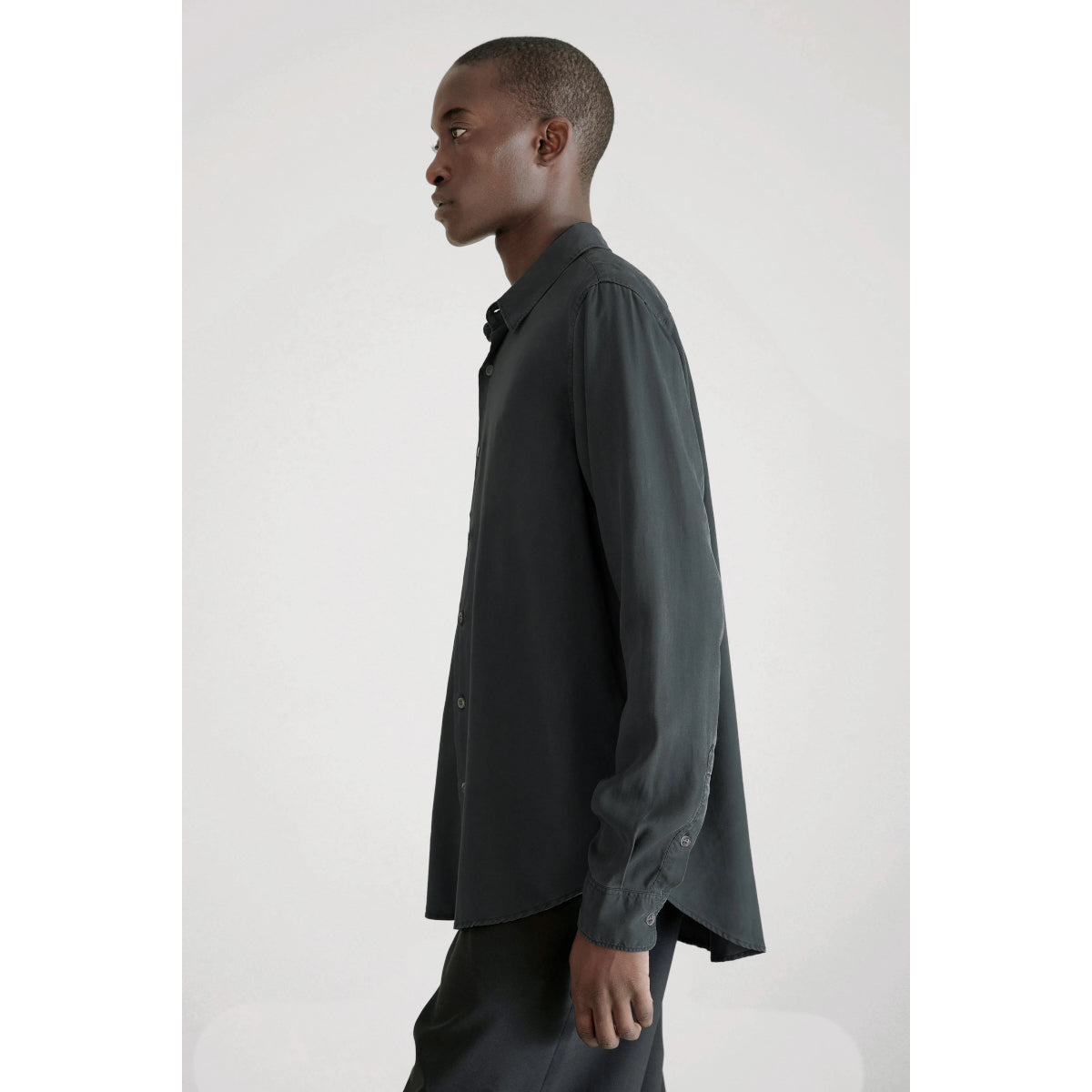 Air Clean Shirt verblasstes schwarz