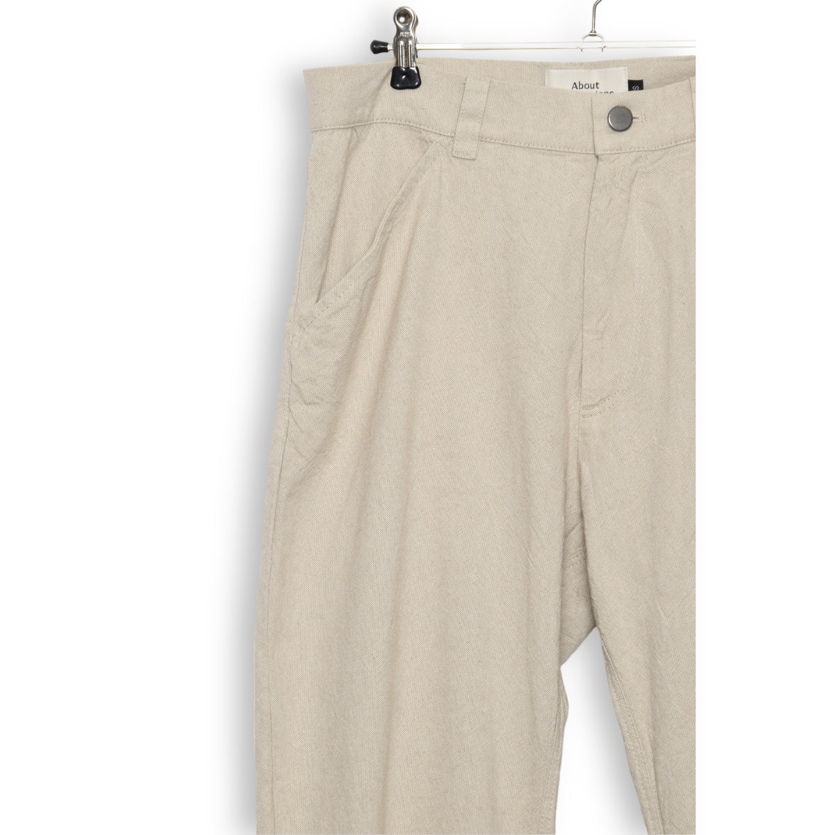 About Companions Olf trousers eco canvas sand