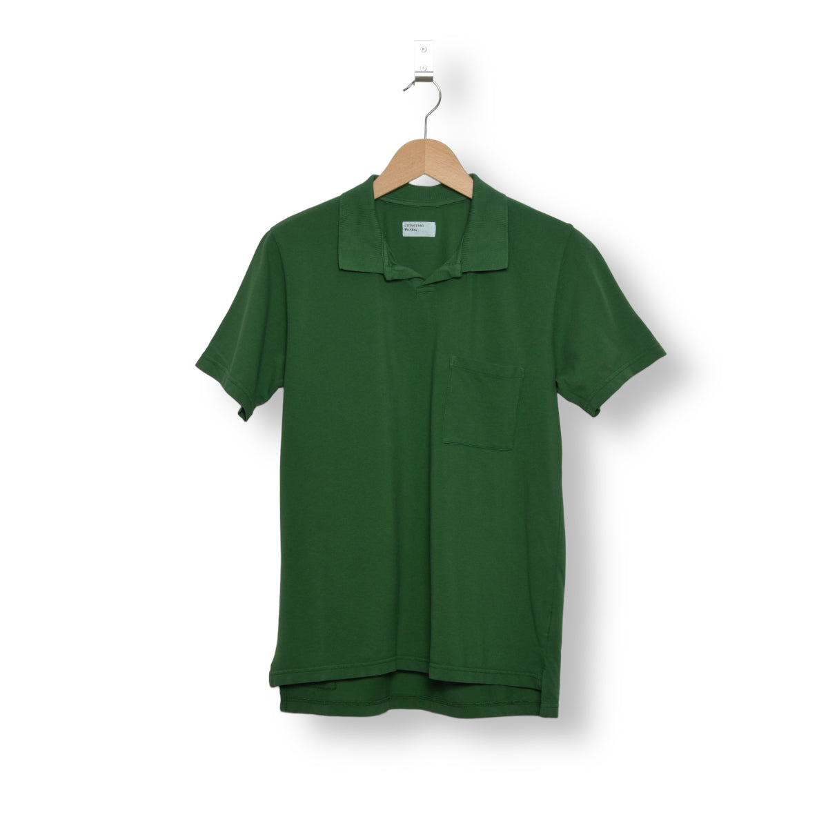 Universal Works Vacation Polo piquet green 28603
