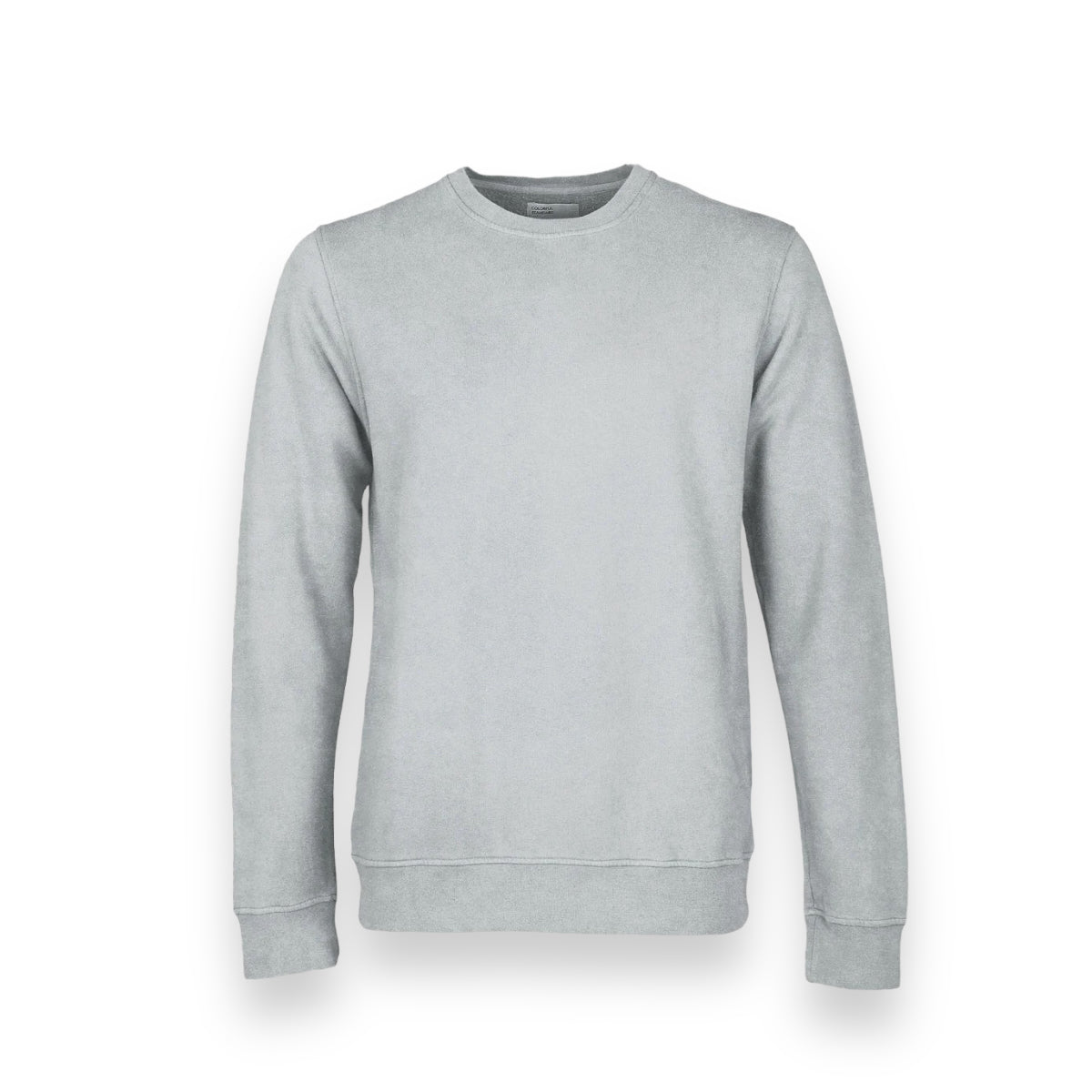 Bunter Standard-Crew-Sweat-Kaffee-Braun