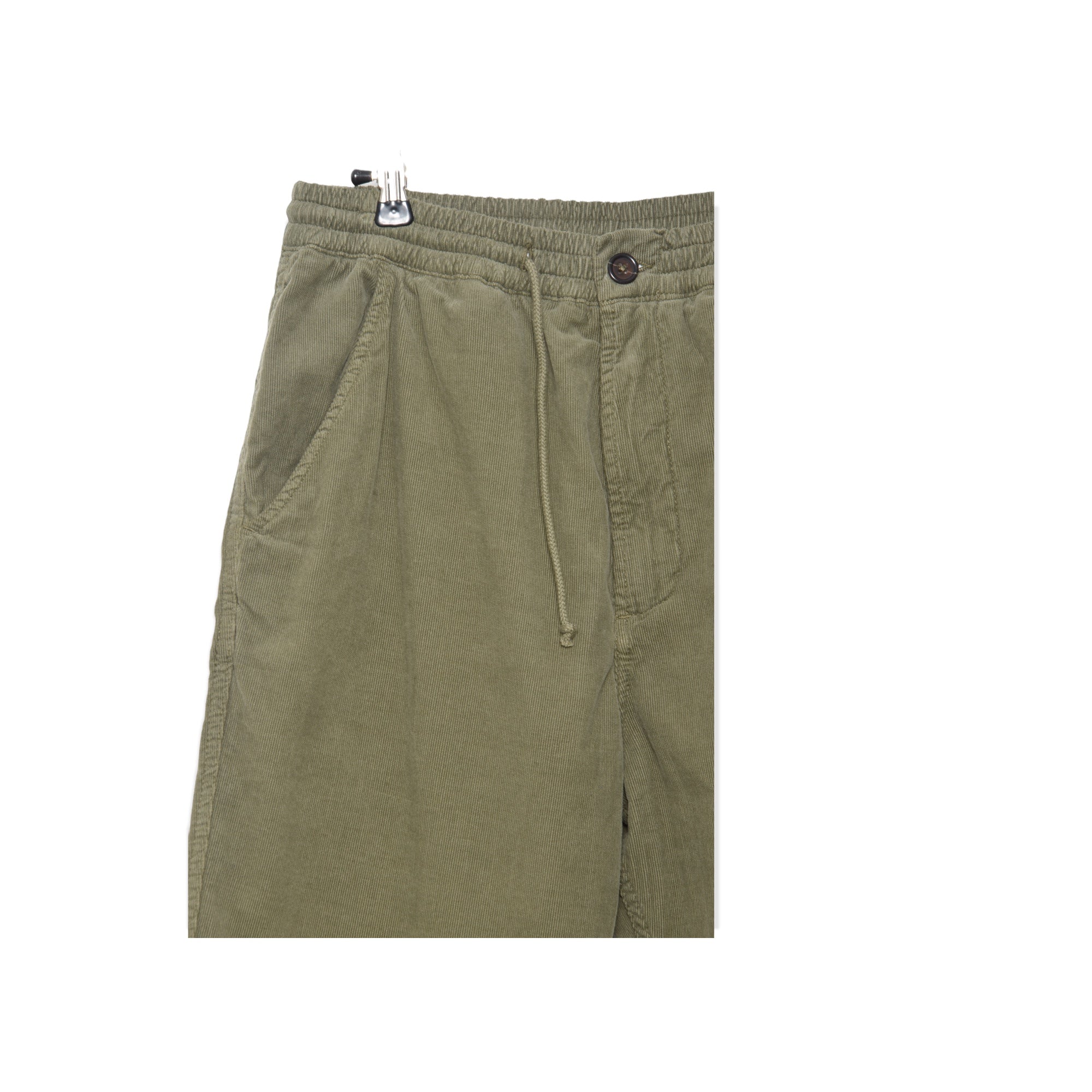 Universal Works Hi Water Trouser Summer Cord bright olive P26020