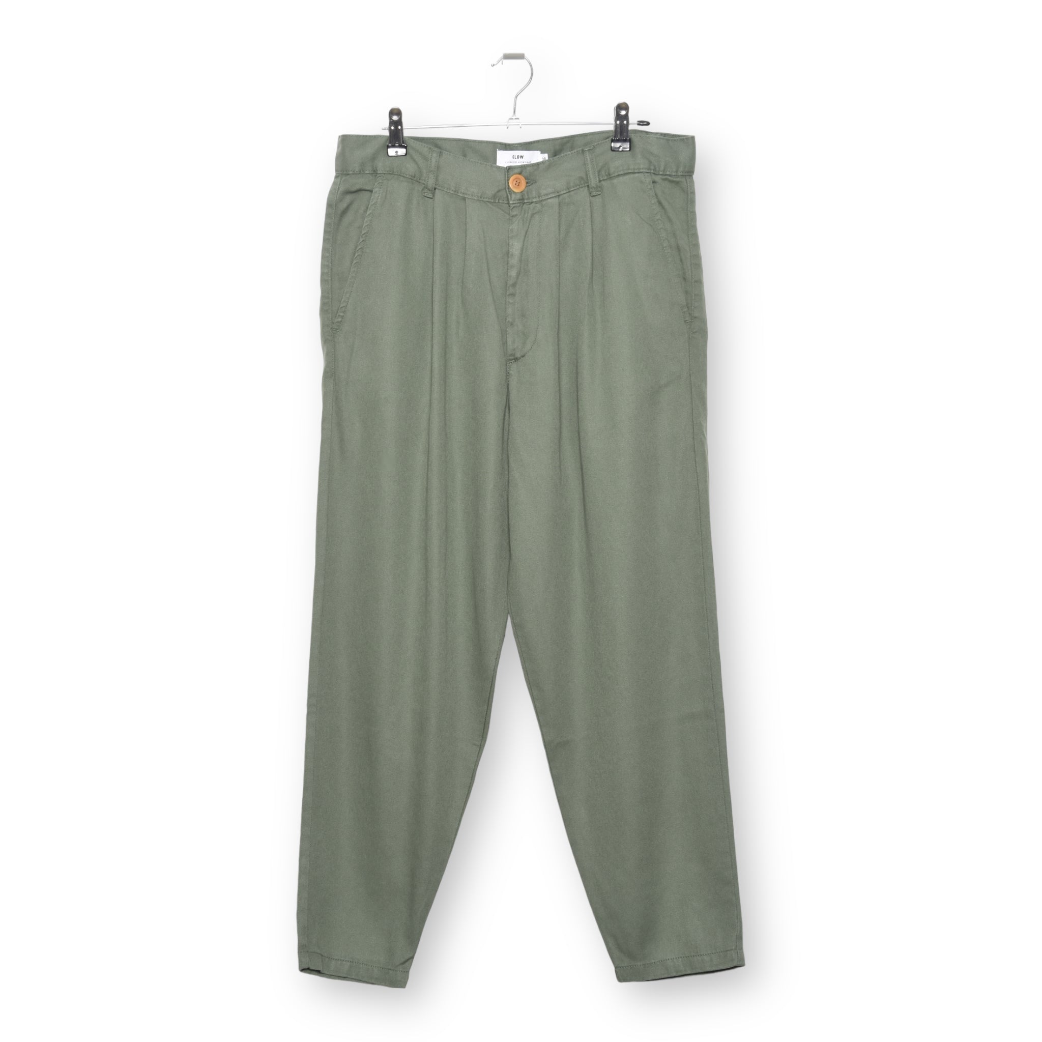 Olow Pantalon swing vert sauge
