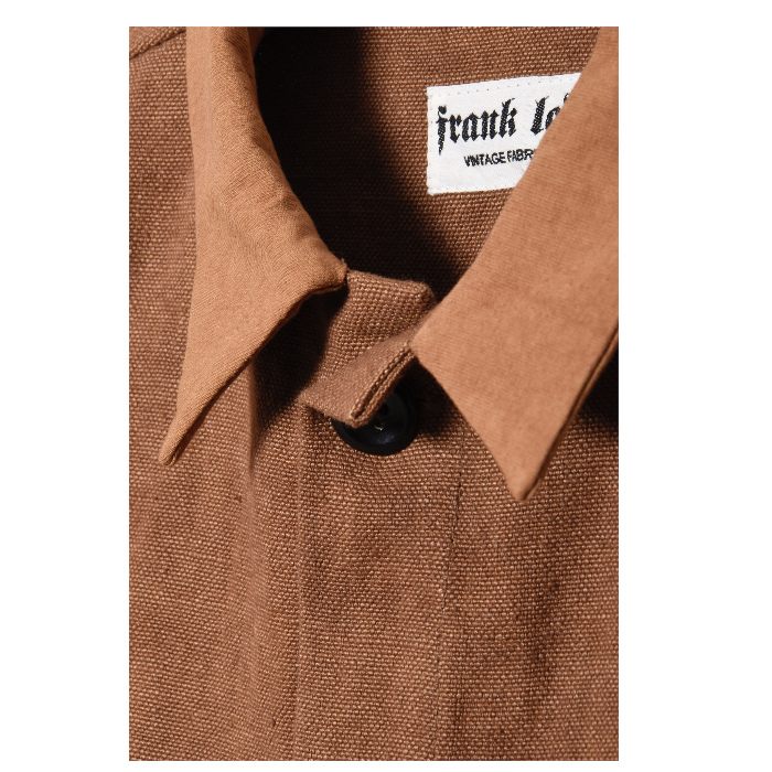 Frank Leder Mixed Vintage Fabric Jacket mix brown