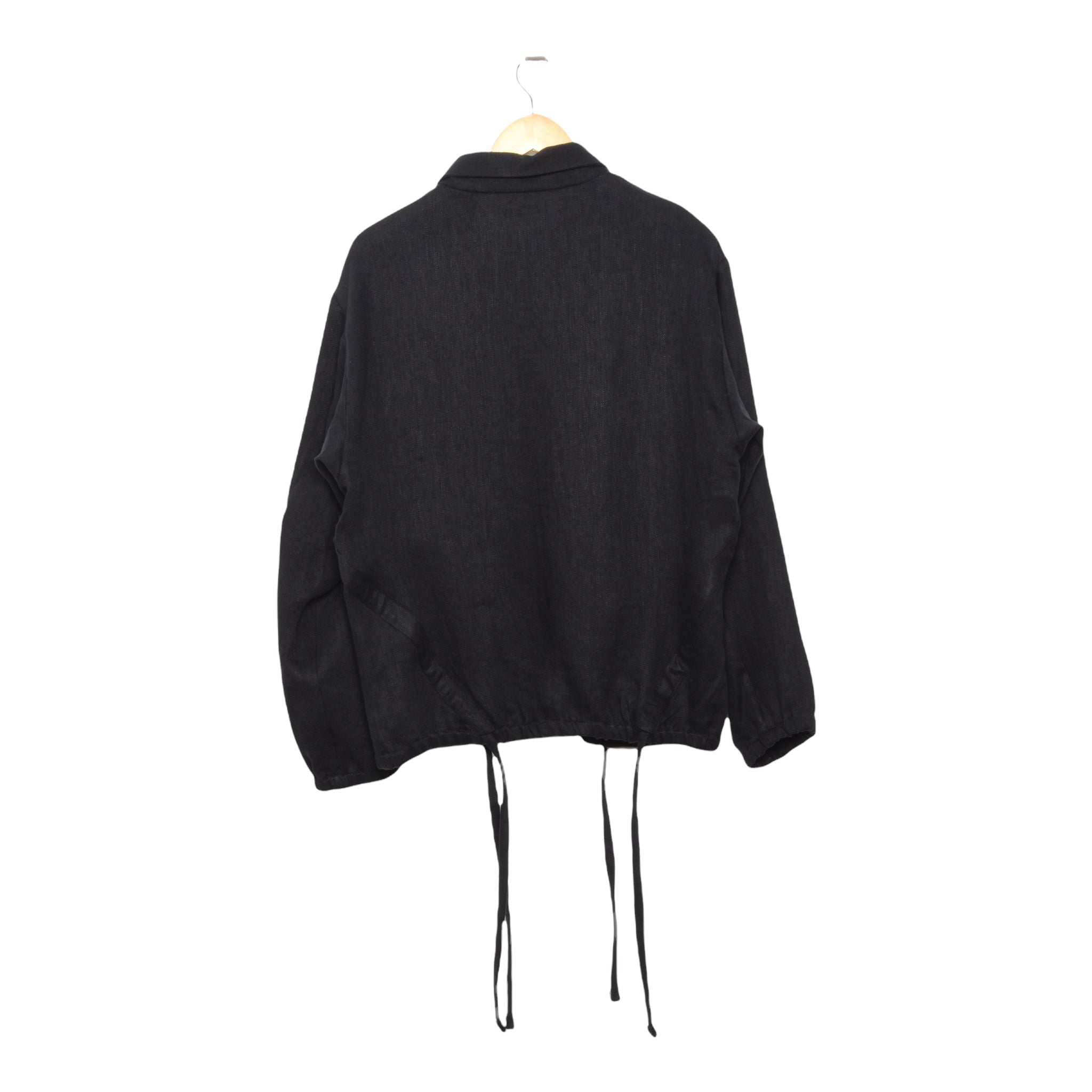 Frank Leder Washed Linen Jacket black