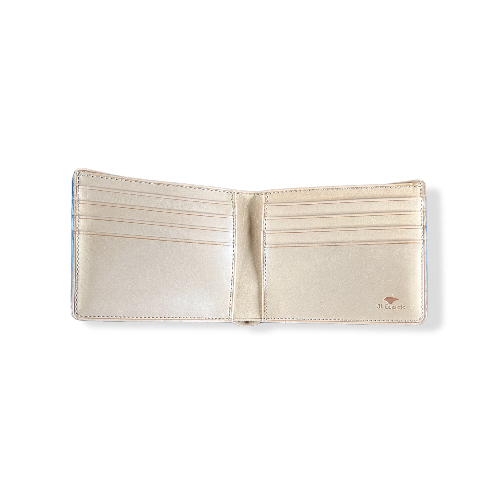 Il Bussetto Bi-fold Wallet Schwarz