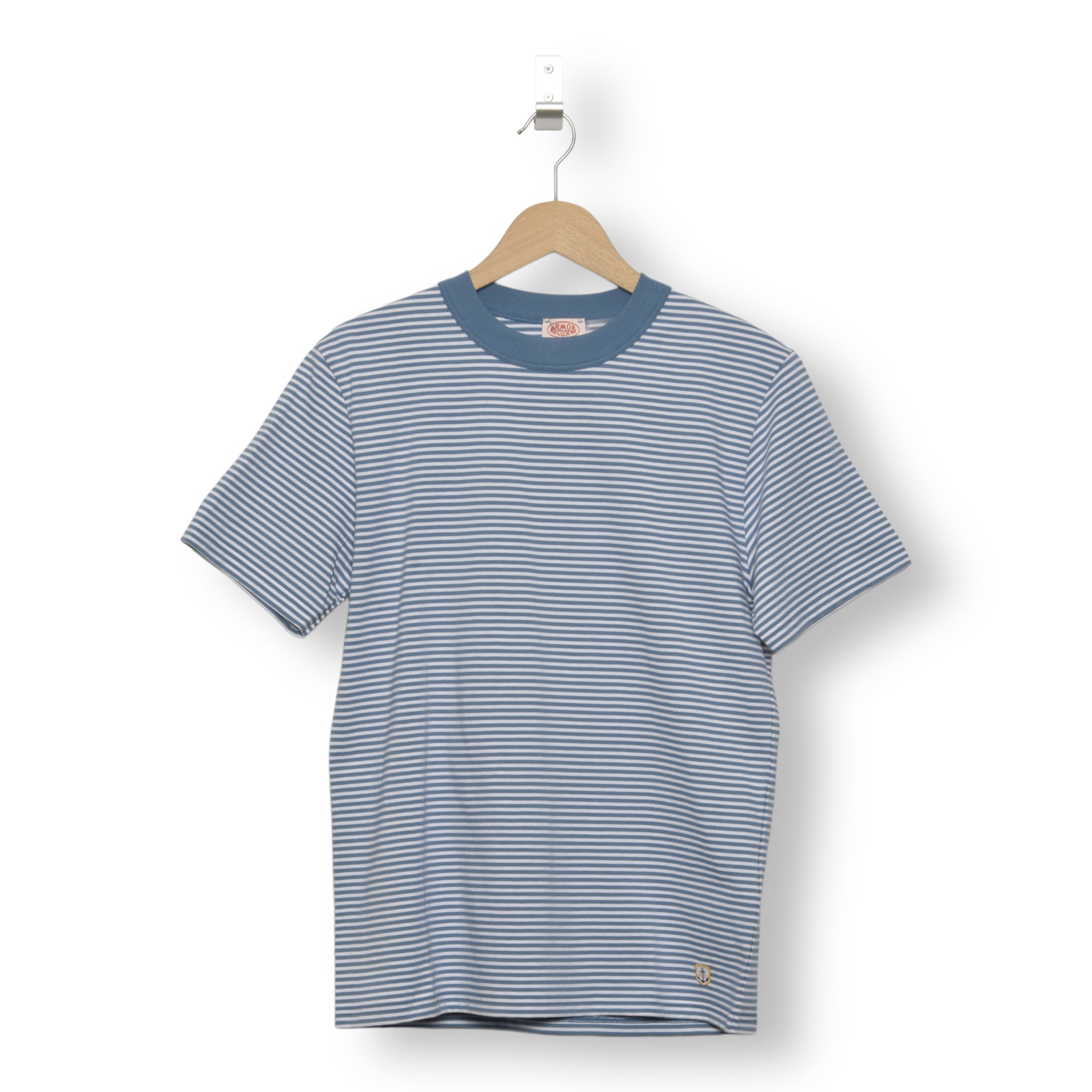 Armor Lux T-Shirt Héritage bleu st lô/blanc