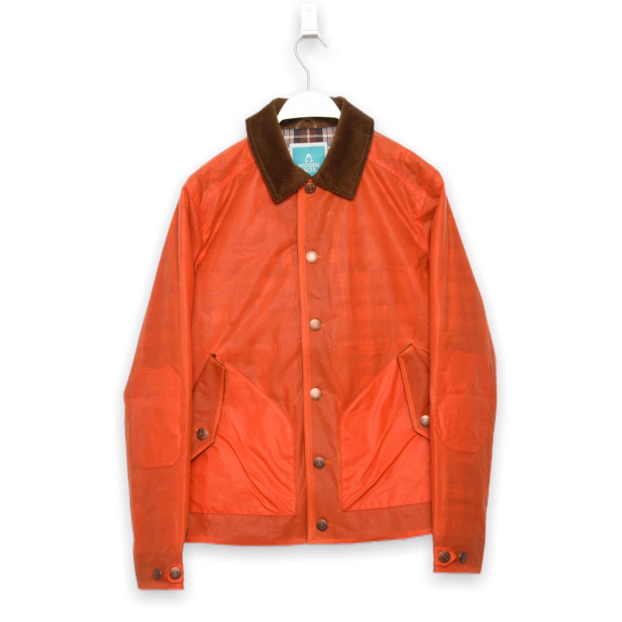 Hidden Aces Pollux Wax Jacket seville orange K6203