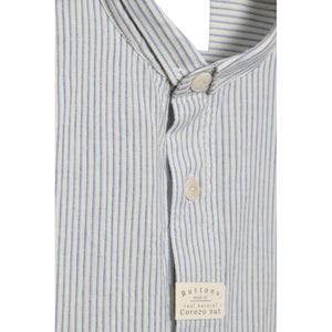 Blue de Genes Basso Lynbrook Shirt navy stripe