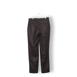 Oliver Spencer Fishtail Trousers Halifax brown/charcoal