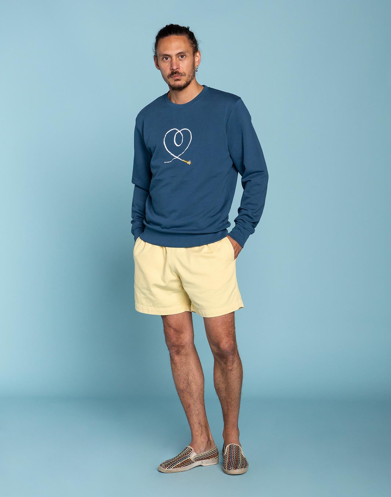 Olow Sweat Flugzeug bleu pruss